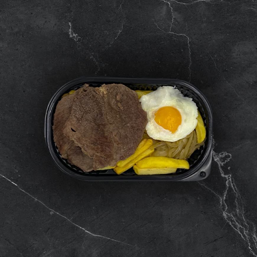 Bistec a lo Pobre