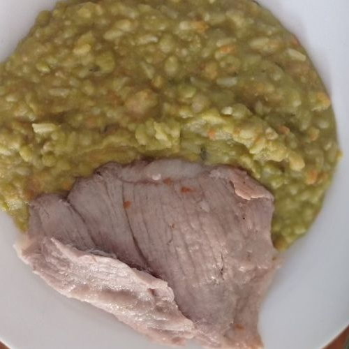Arvejas + Bistec