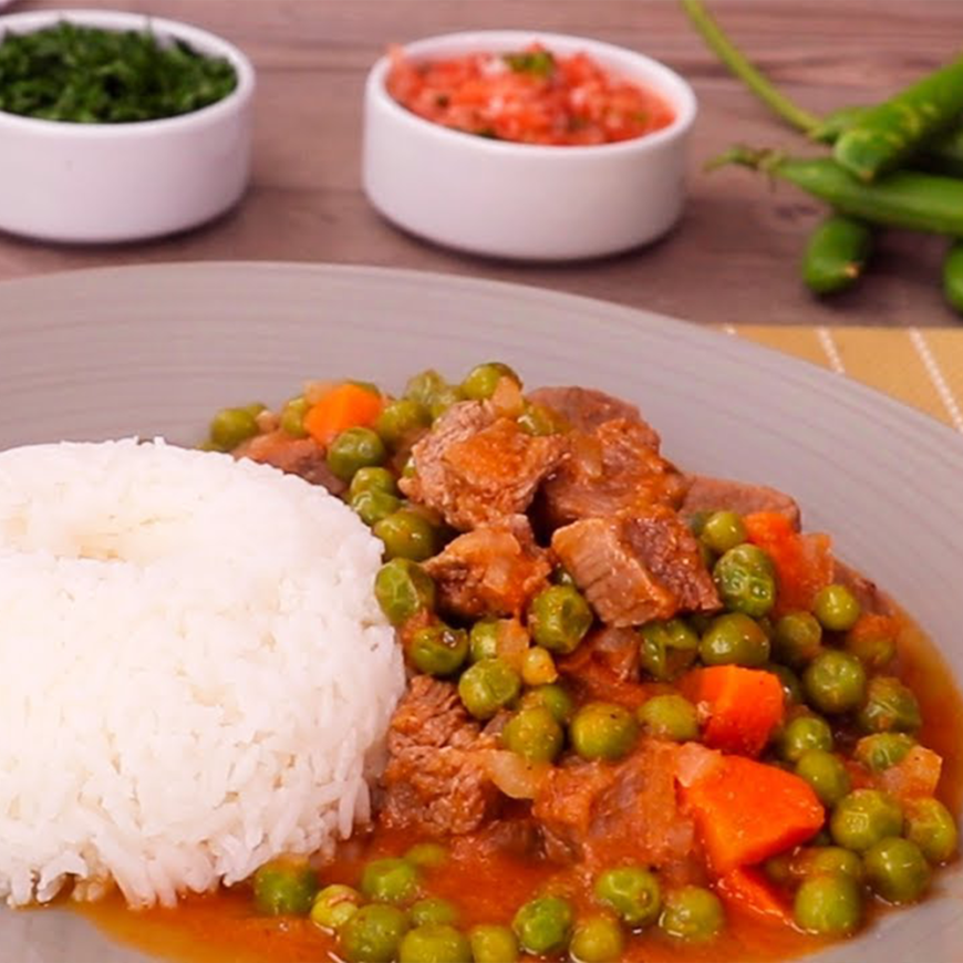 Carne Arvejada