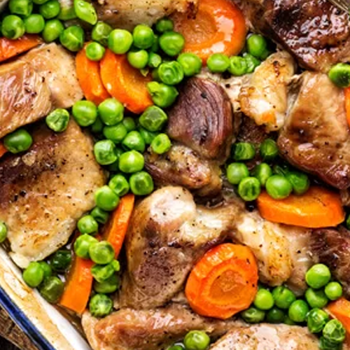 Pollo Arvejado