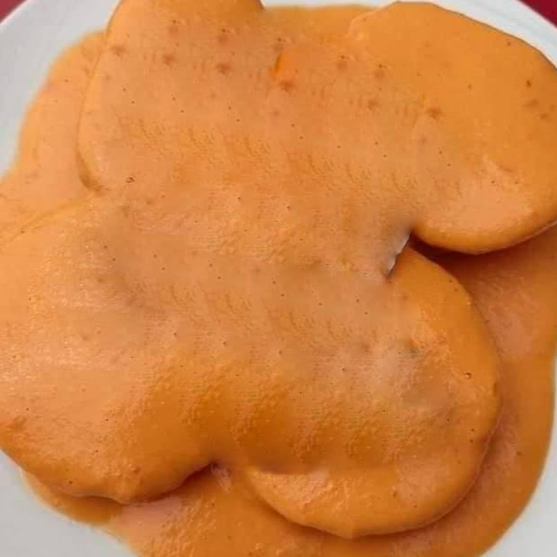 Chuleta con salsa de Mostaza
