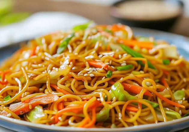 Chow Mein mixto (vacuno y ave)